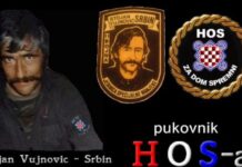 Pukovnik Stojan Vujnović Srbin - Heroj Domovinskog rata