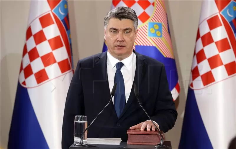 Zoran Milanović prisegnuo za predsjednika Republike Hrvatske!... -  Braniteljski portal