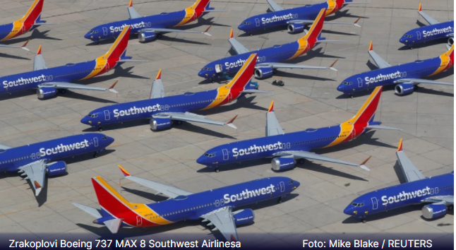 VIDEO Više od 60 zrakoplova Boeing 737 MAX povučeno iz prometa