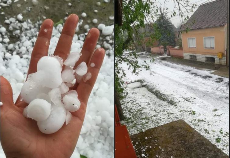 (FOTO-VIDEO)VELIKO NEVRIJEME! U POŽEGI TUČA VELIČINE ORAHA I VEĆA