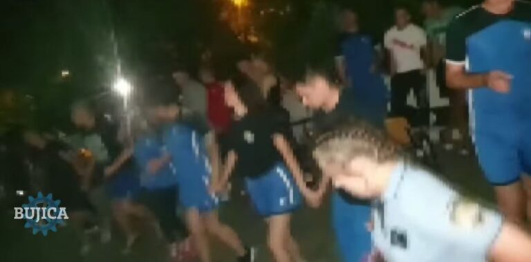 JE LI OVO MOGUĆE: Polaznici Policijske akademije u Zagrebu proslavili završetak obuke – uz Užičko kolo?!