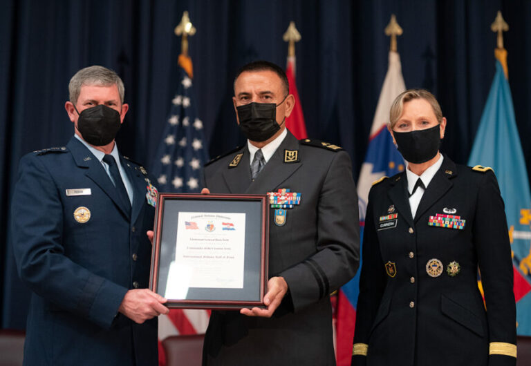 General-pukovnik Boris Šerić primljen u NDU Međunarodnu kuću slavnih u Washingtonu