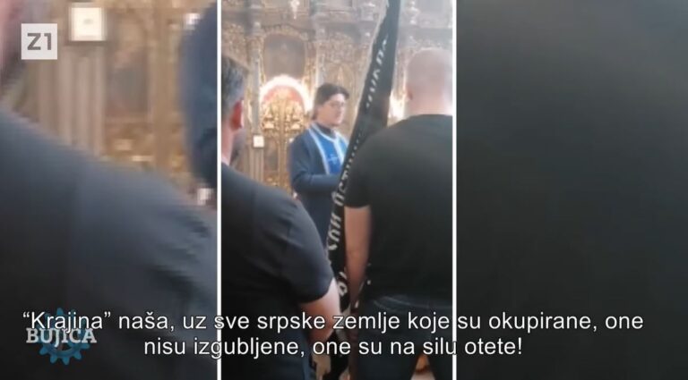 EKSKLUZIVNI VIDEO: Srpski paroh iz fruškogorskog hrama posvećenog žrtvama Oluje, tvrdi da je ‘Krajina’ okupirana i oteta! Svojata i Kosovo…Srpske zemlje su srpske i uvijek će biti!