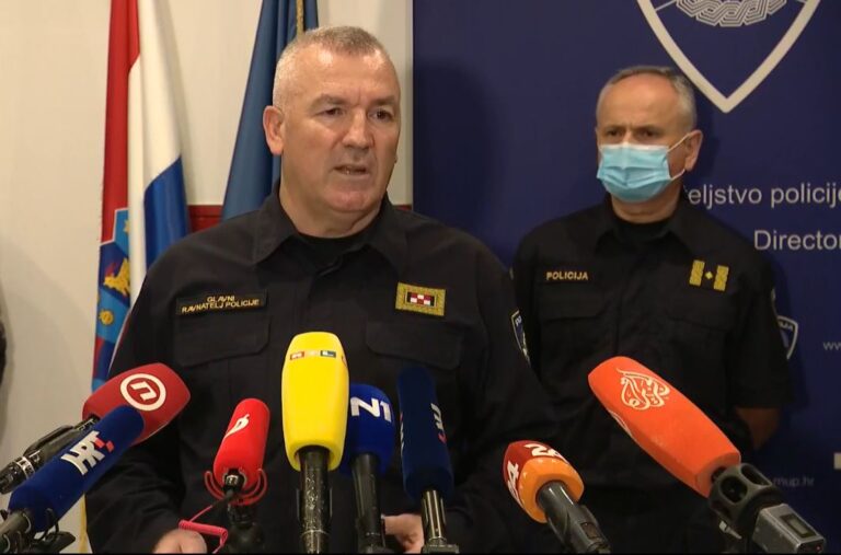 Glavni ravnatelj policije Nikola Milina: Hrvatska policija u akciji “Koridor” ima striktno postavljene uvjete ponašanja i postupanja raznih rodova Hrvatske policije.