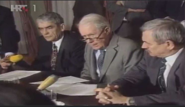 (VIDEO)NA DANAŠNJI DAN Sarajevsko primirje – potpisan sporazum o bezuvjetnom prekidu vatre .Unatoč tome srpski agresor je neumorno granatirao, ubijao i rušio po Hrvatskoj…