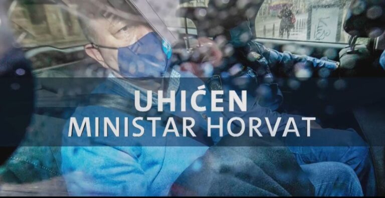FOTO-VIDEO Uhićen ministar Horvat! Plenković: Ako Horvat bude zadržan u zatvoru, ne može biti ministar