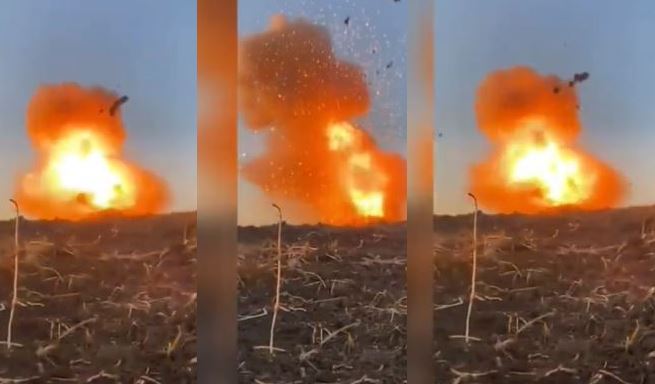 VIDEO Ovako izravan pogodak i uništenje ruskog tenka se rijetko viđa!…Kupola tenka odletjela je 20 metara u zrak…