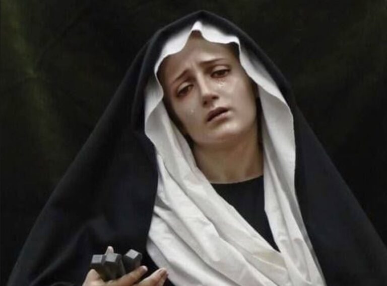 15. 9. Slavimo spomen Gospe Žalosne.Ovdje je sedam obećanja koje je Blažena Djevica Marija dala svetoj Brigiti