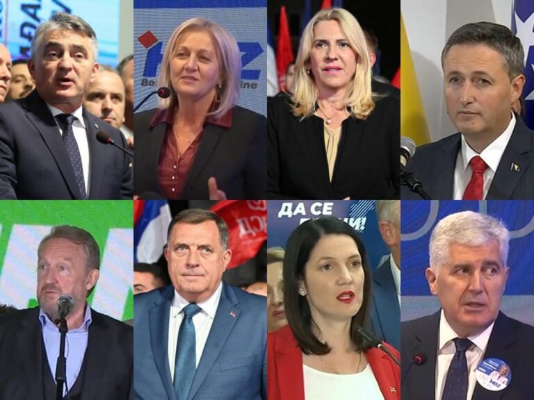 IZBORI U BIH – Komšić proglasio pobjedu, ali gubi od Krišto! Izetbegović priznao poraz. Dodik, ali i njegovi protivnici slave. Čović: Bez Hrvata nema politike u BiH!