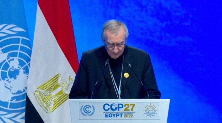 COP27 -Papin državni tajnik kardinal Parolin: Malo je vremena za promjenu smjera