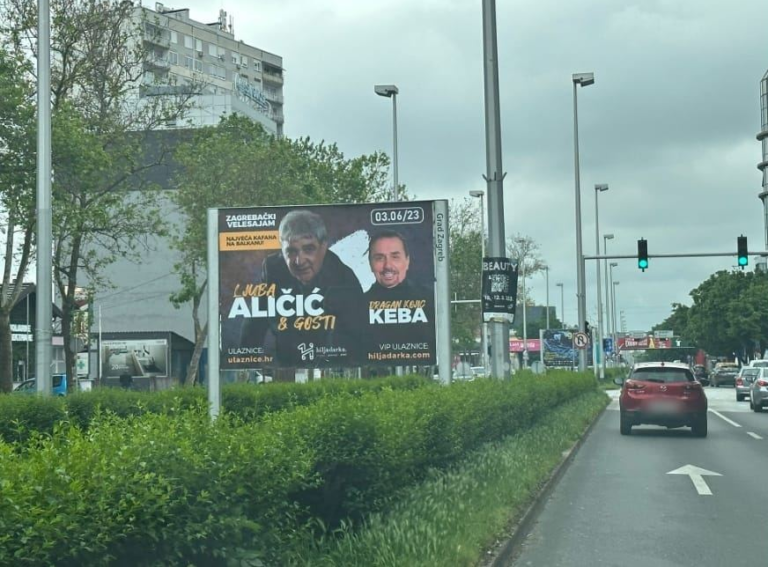 ZARASLI ZAGREB PREPLAVLJEN PLAKATIMA: DOČEKUJE CAJKAROŠKI DERNEK ZABRANJEN U PULI I OSIJEKU