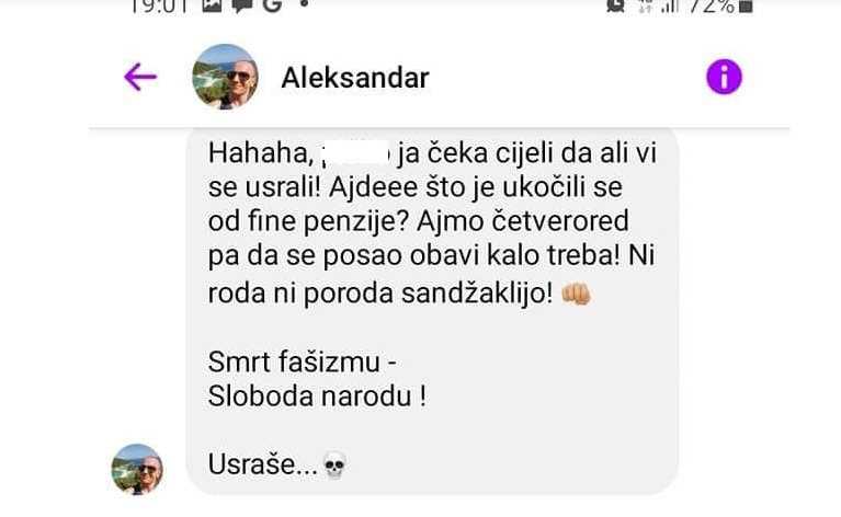 “NISAM ČETNIK, NETKO MI JE HAKIRAO PROFIL”: Ovako se brani profesor s čijeg profila već godinama stižu najogavnije prijetnje Ovčarom i silovanjem Hrvatima i Hrvaticama, i njihovoj djeci!
