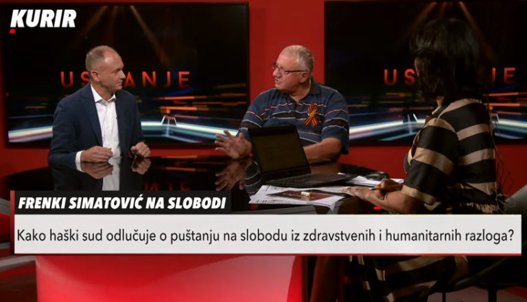 (VIDEO) ŠEŠELJ SLAVI PUŠTANJE SIMATOVIĆA, i njega su prije 10 godina pustili jer je “na samrti”, izbila velika svađa među Srbima!