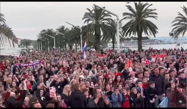 Za razliku od Zagreba, Split i Dubrovnik dočekali vaterpoliste, Tucku svečanost na Šubićevcu