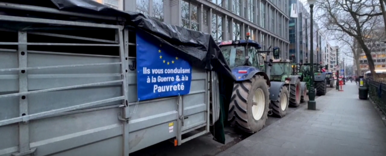 Briselski seljaci dovode prosvjed do EU institucija