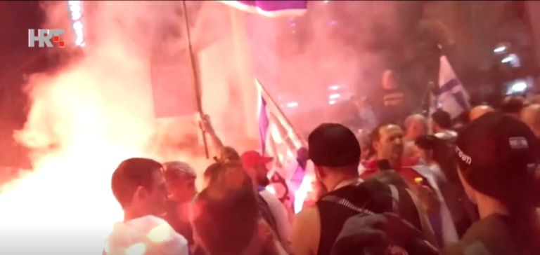 Deseci tisuća na prosvjedu protiv Netanyahua u Jeruzalemu