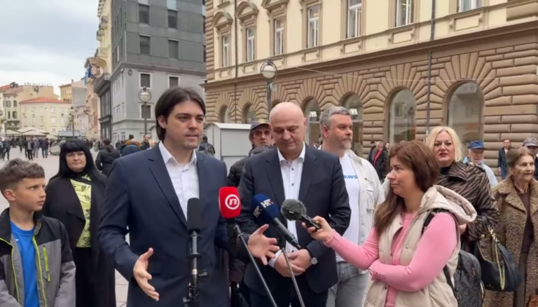 Sinčić se u Rijeci predstavio kao nositelj liste Pravo i pravda: ‘Idemo uzeti što više mandata
