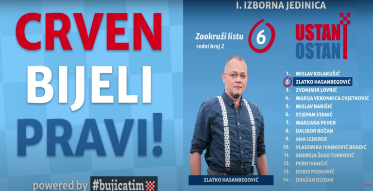 Domovinski pokret: Hasanbegović zlata vrijedi (Video spot)