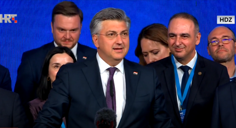 HDZ ostao prva, SDP druga, DP treća snaga