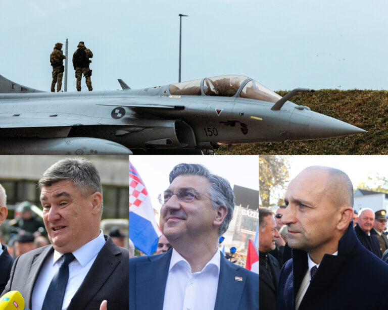 Državni vrh na dočeku Rafalea