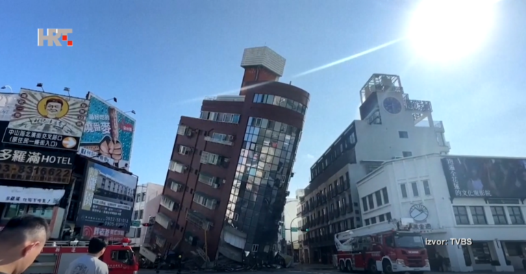 U Tajvanu potres jačine 7,4 po Richteru, poginulo devet ljudi