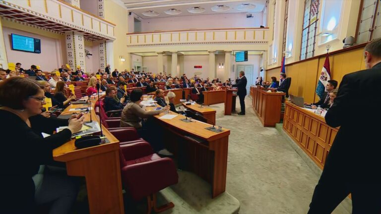 Sabor izglasao povjerenje trećoj Vladi premijera Andreja Plenkovića