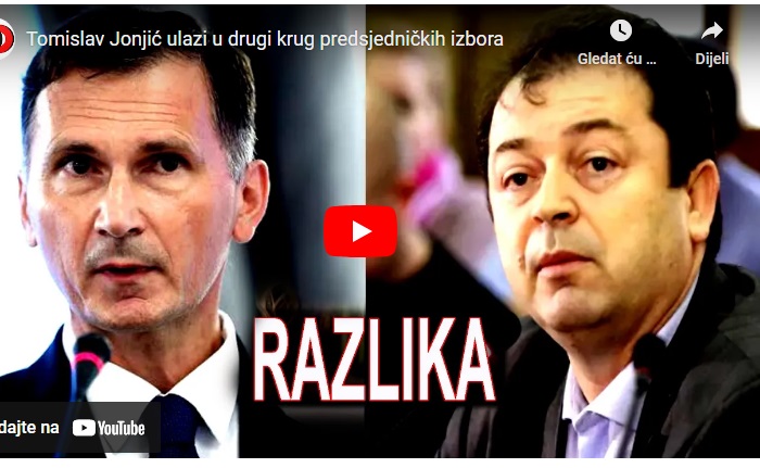Tomislav Jonjić ulazi u drugi krug predsjedničkih izbora