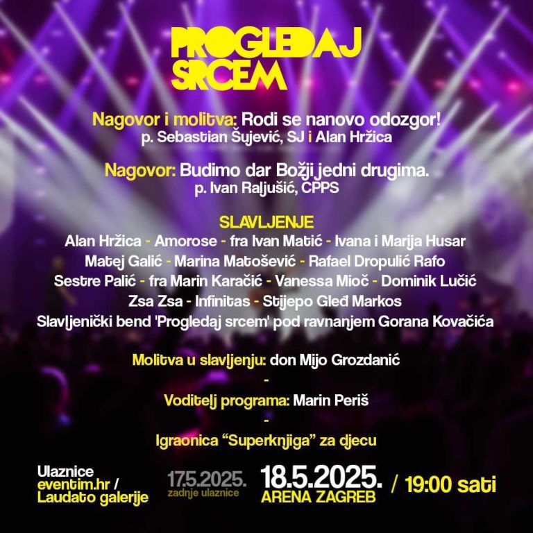 Objavljen program ‘Progledaj srcem’: Prvi koncert gotovo rasprodan!