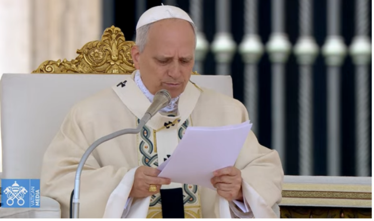 Ustoličen papa Lav XIV.